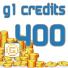 G1 Credits 400
